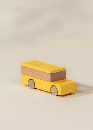 Wooden Parking Garage Playset & 10 Wooden Vehicles Bundle