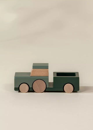 Wooden Vehicle - Farm Tractor