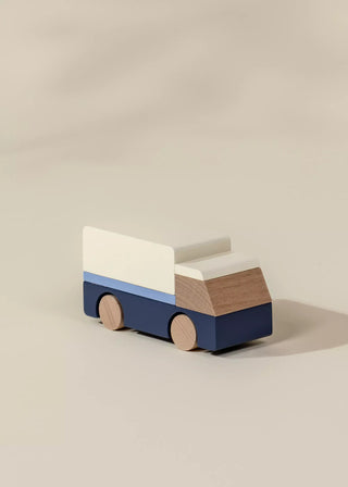 Wooden Parking Garage Playset & 10 Wooden Vehicles Bundle