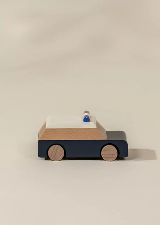 Véhicule en bois – Voiture de police 