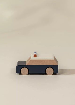 Véhicule en bois – Voiture de police 