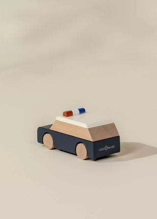 Véhicule en bois – Voiture de police 
