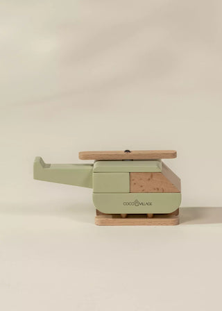 Wooden Vehicle - Helicopter