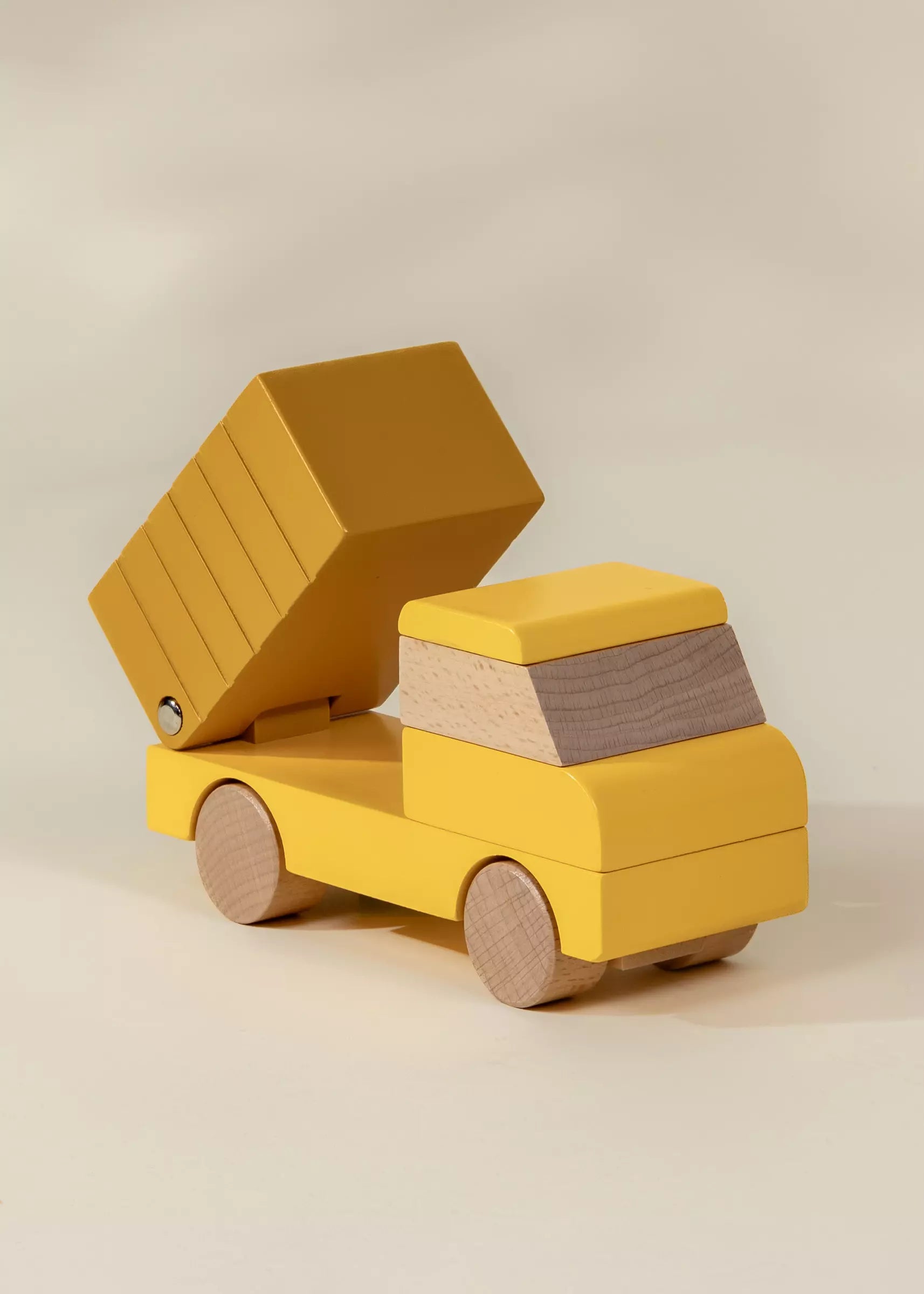 Wooden Construction Vehicle - Dump Truck – Coco Village