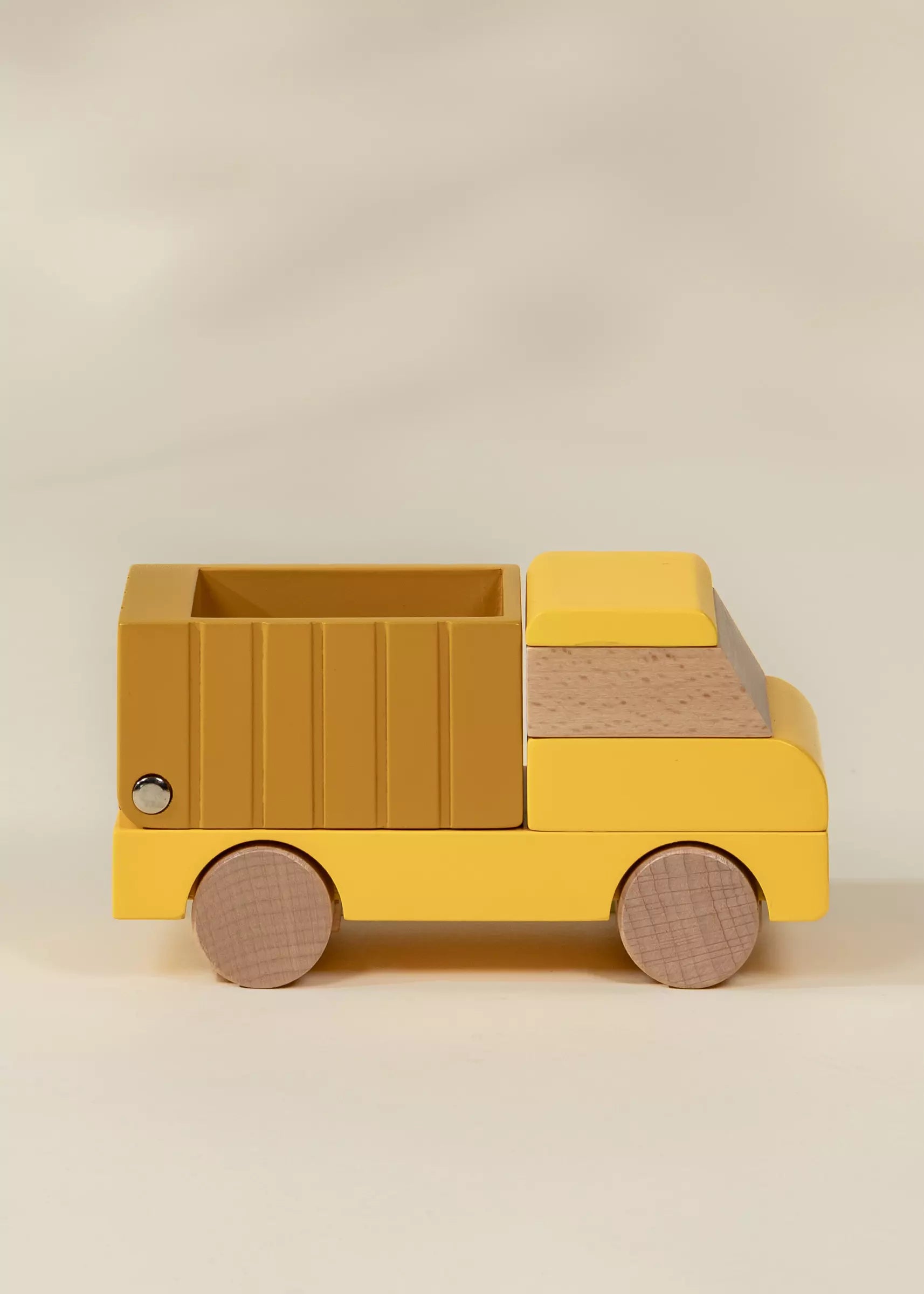 Image of Wooden Construction Vehicle - Dump Truck