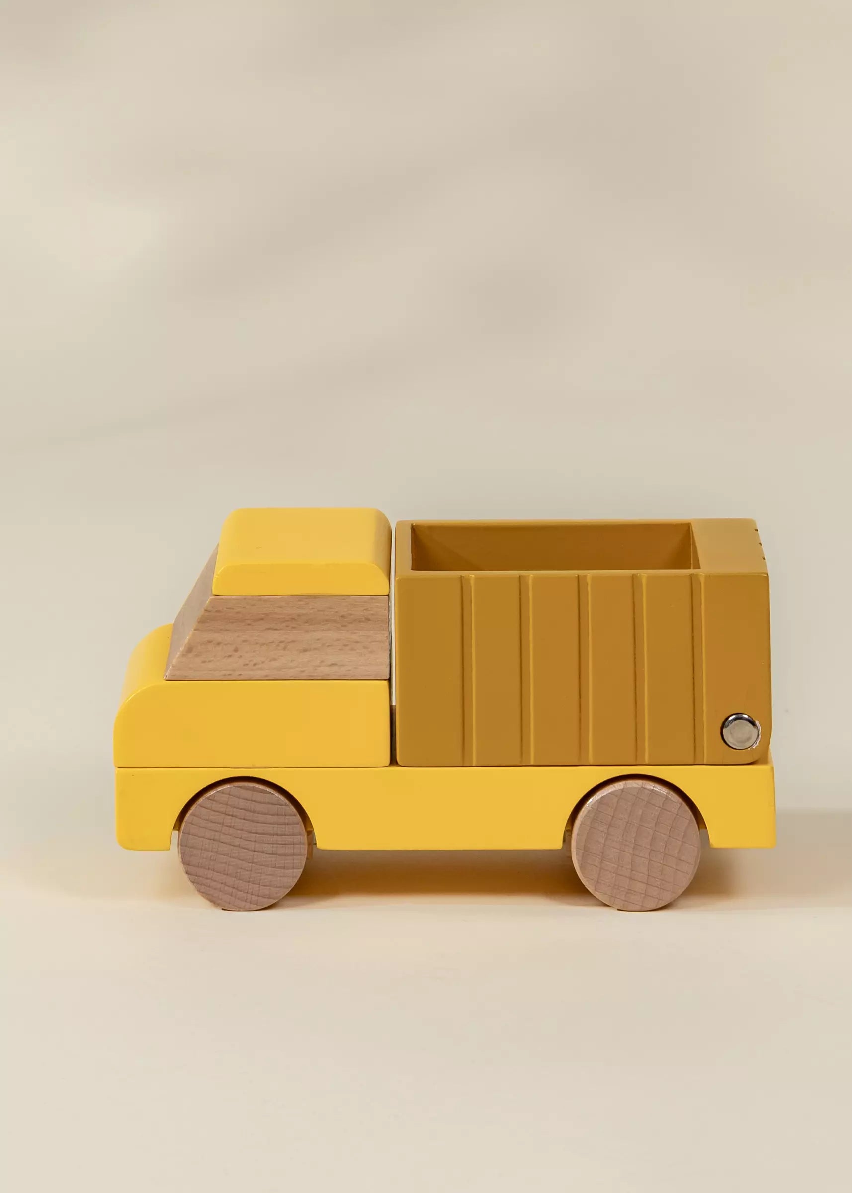 Image of Wooden Construction Vehicle - Dump Truck