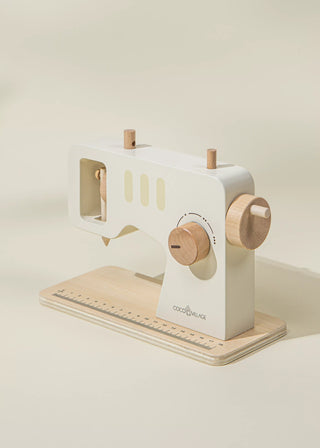 Ensemble de jeu de machine à coudre en bois