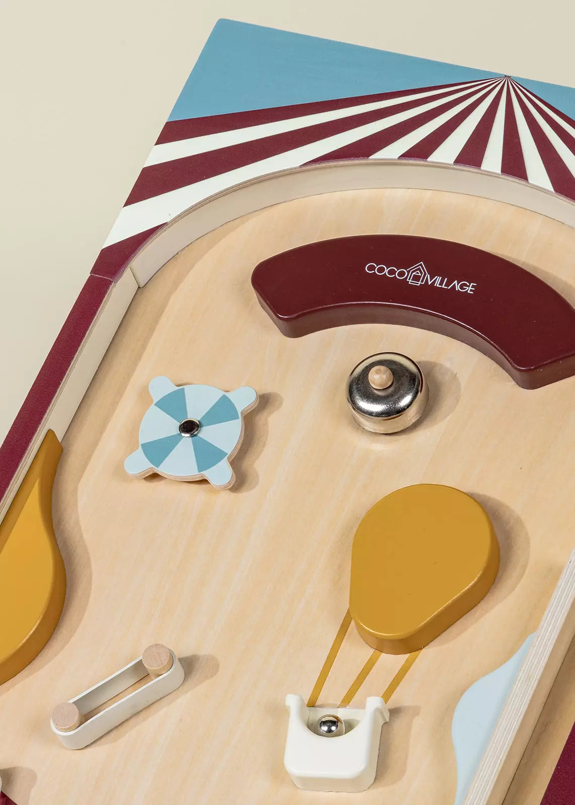 Image of Machine à pinball de jeu en bois 