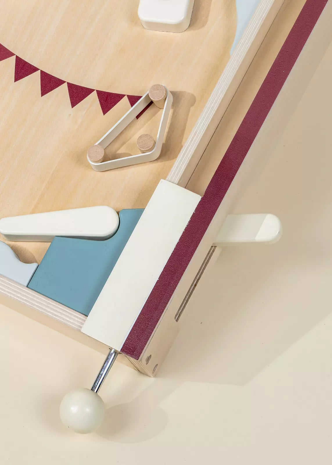 Image of Machine à pinball de jeu en bois 