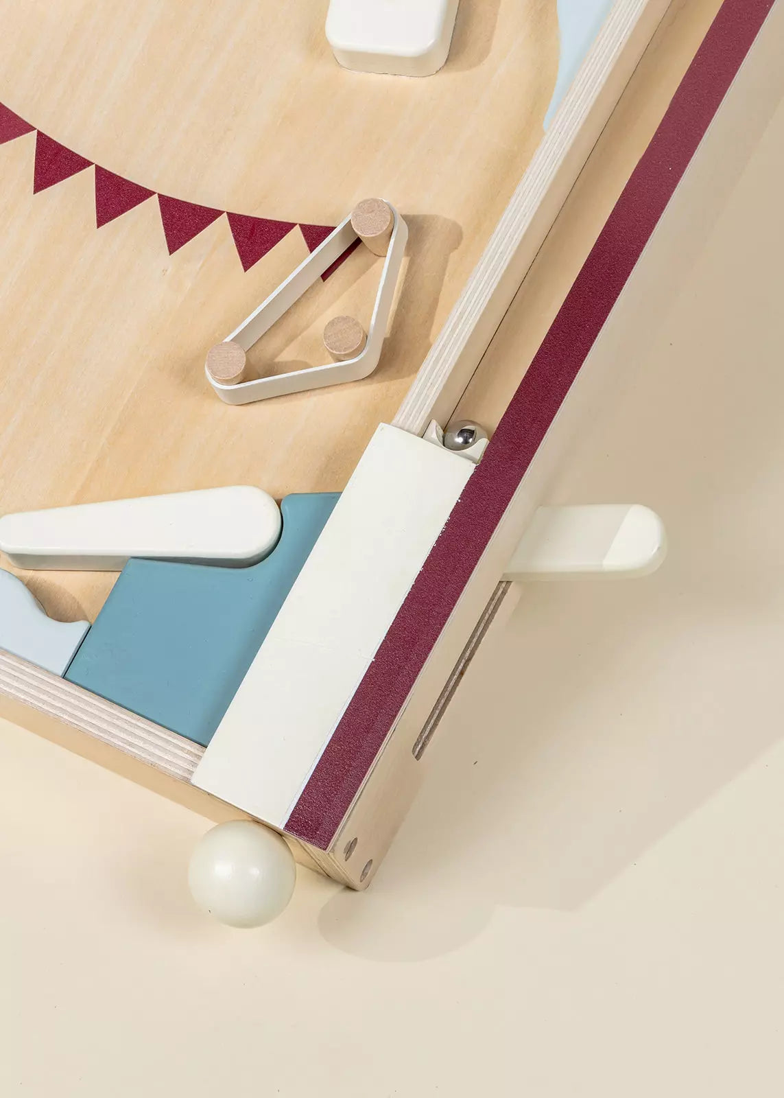 Image of Machine à pinball de jeu en bois 