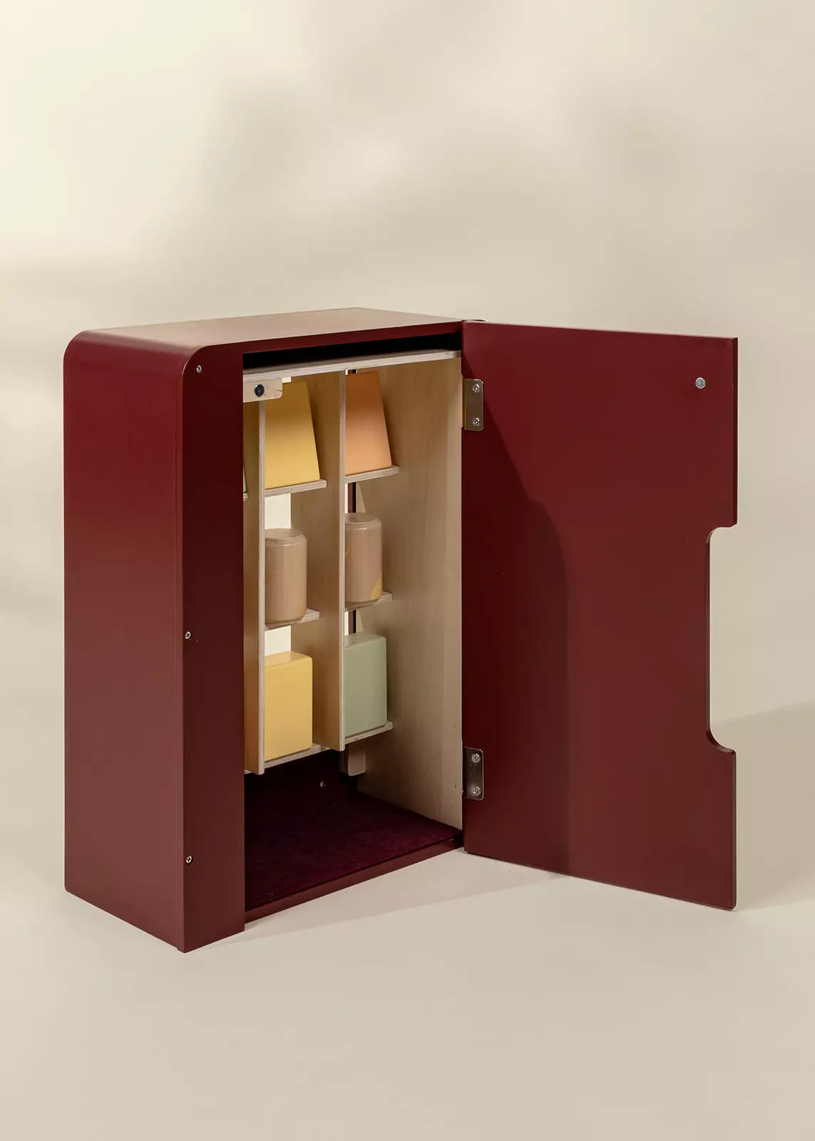 Image of Machine distributrice de jeu en bois 