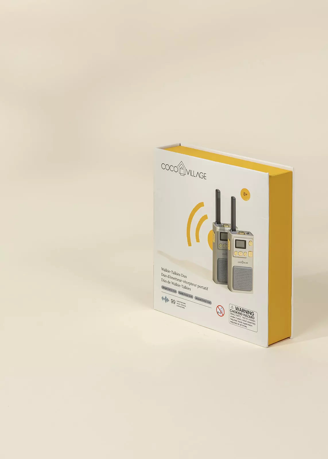 Set of 2 Walkie Talkies -  Beige