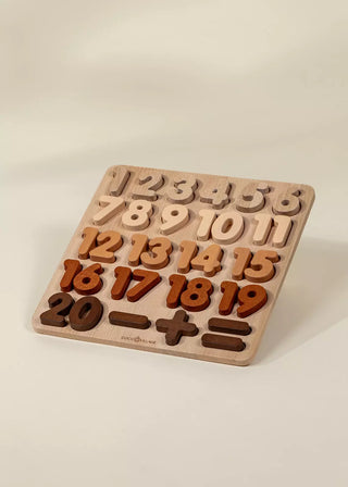 Wooden Numbers Set