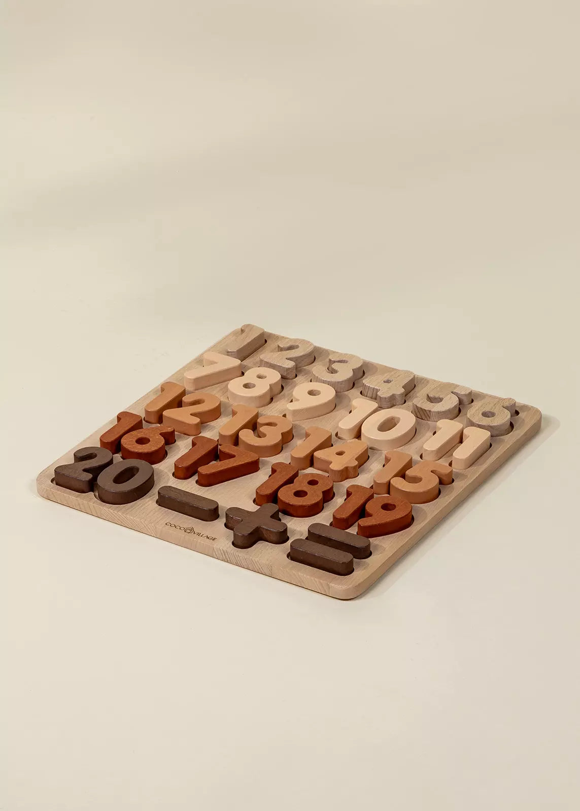 Image of Wooden Numbers Set