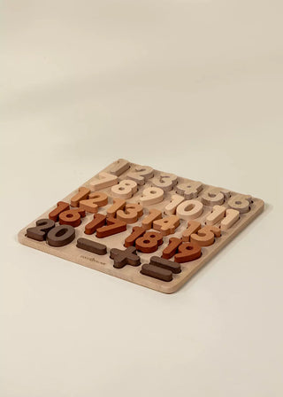 Wooden Numbers Set
