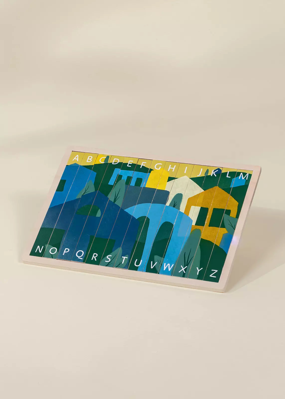 Alphabet Wooden Tab Puzzle - 13 pcs
