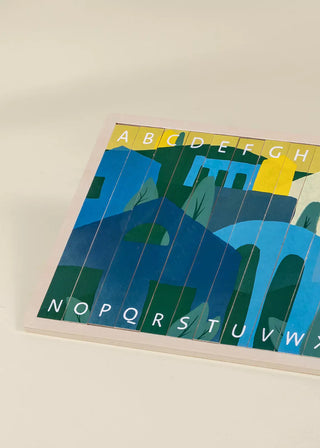 Alphabet Wooden Tab Puzzle - 13 pcs