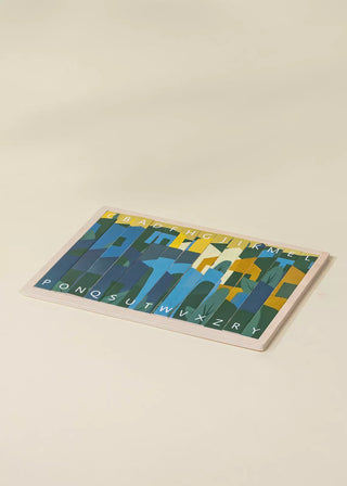 Alphabet Wooden Tab Puzzle - 13 pcs