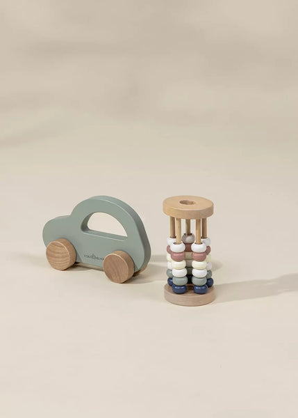 Wooden Baby Toy Gifting Set Abacus & Car – Coco Village