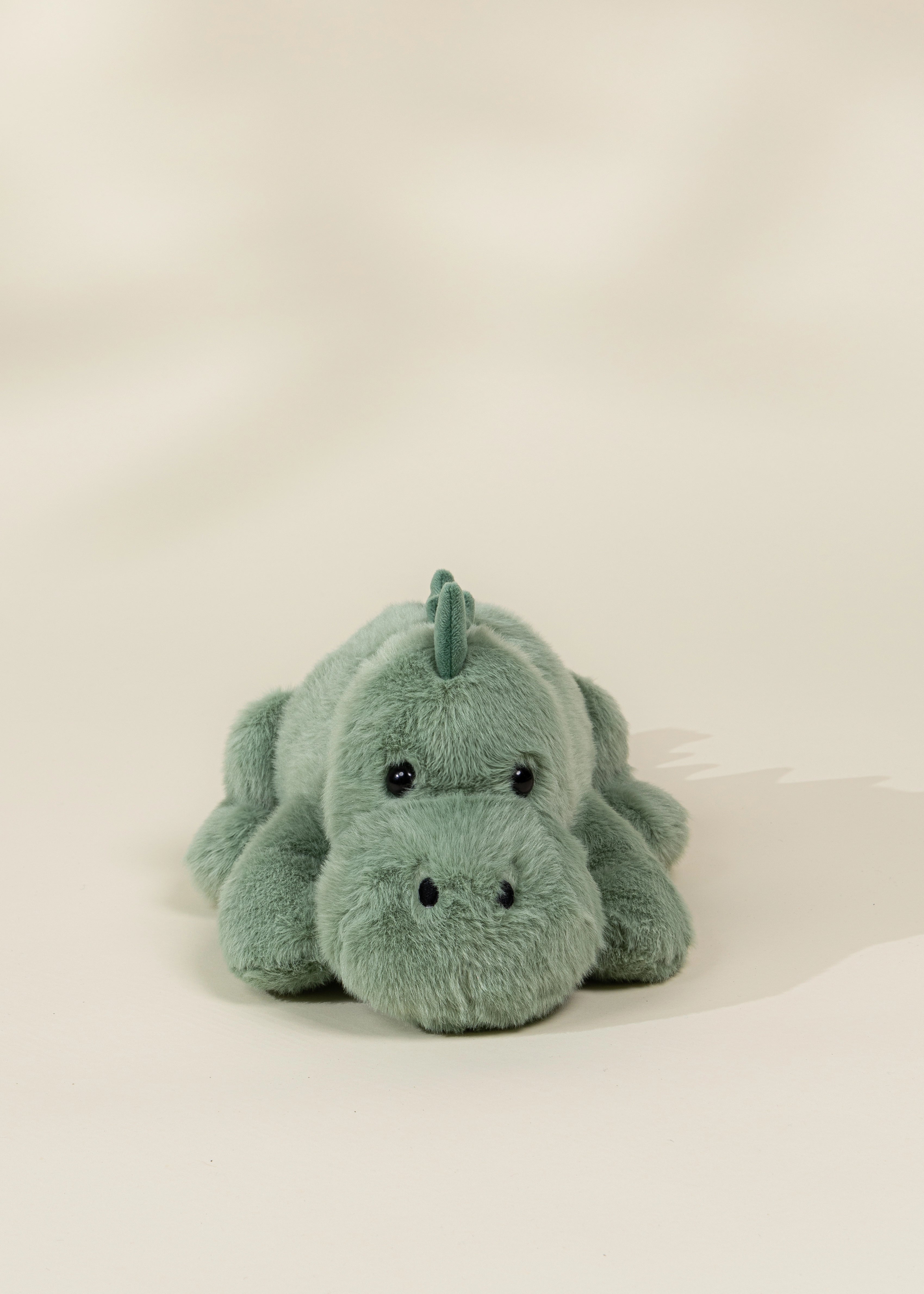 Image of Dino Plush Toy - Light Green Stegosaurus