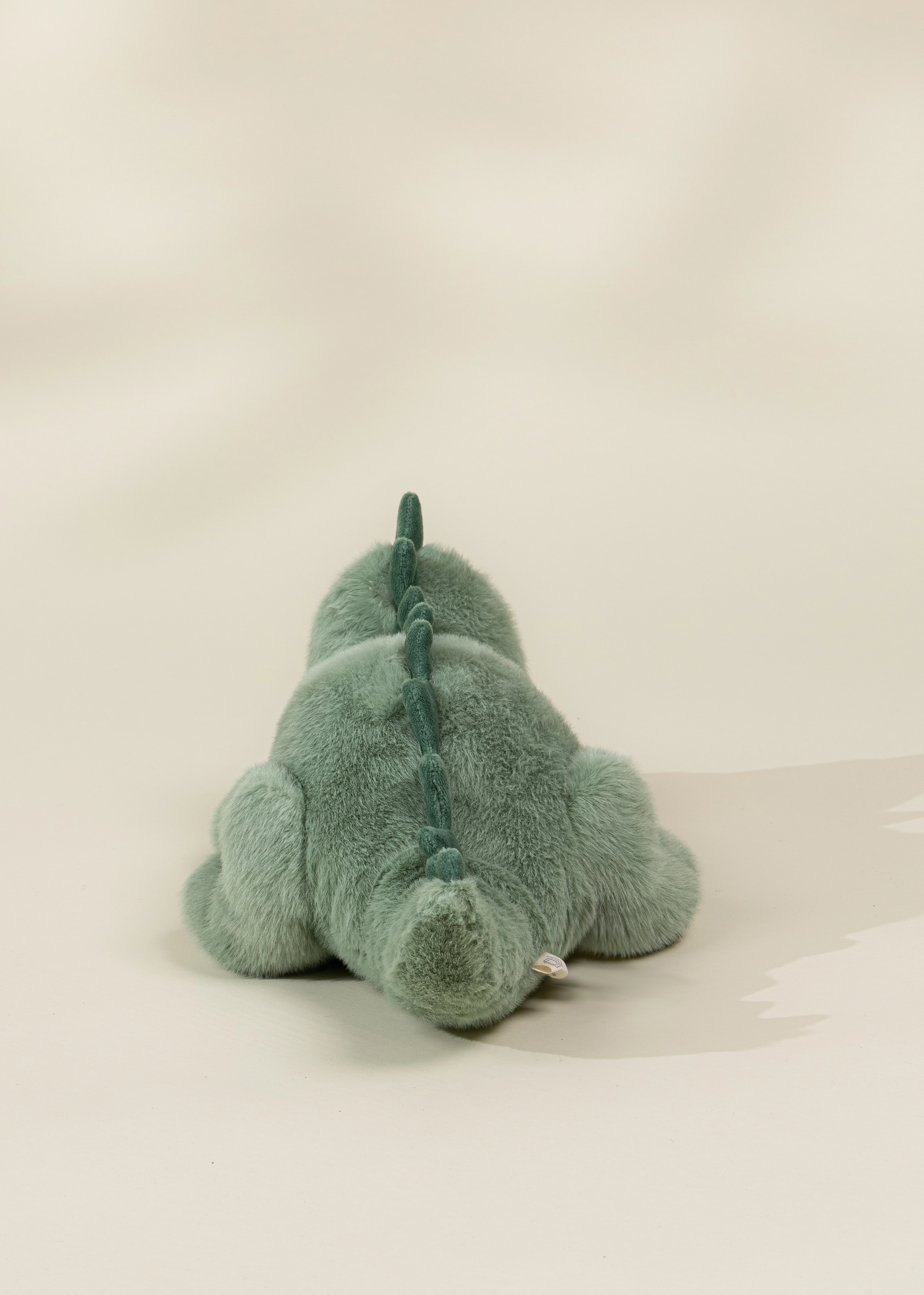 Image of Dino Plush Toy - Light Green Stegosaurus