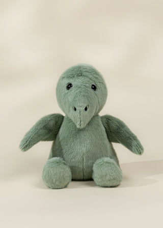 Peluche Dino - Pterodactyl vert doux 