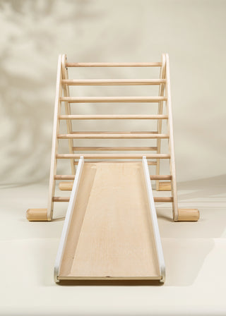 Planche à grimper & glissade Montessori 2-en-1