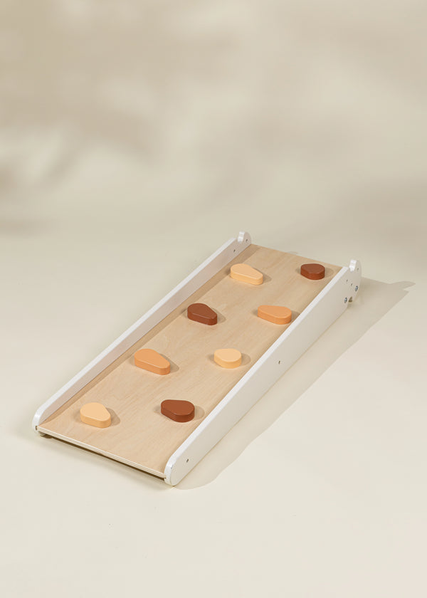 Montessori 2-in-1 Grip Climber Board & Slide
