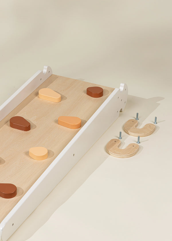 Montessori 2-in-1 Grip Climber Board & Slide