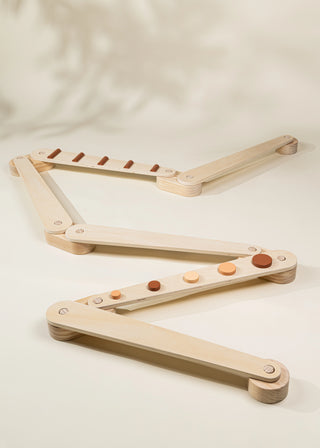 Wooden Balance Beams Set - Stripes