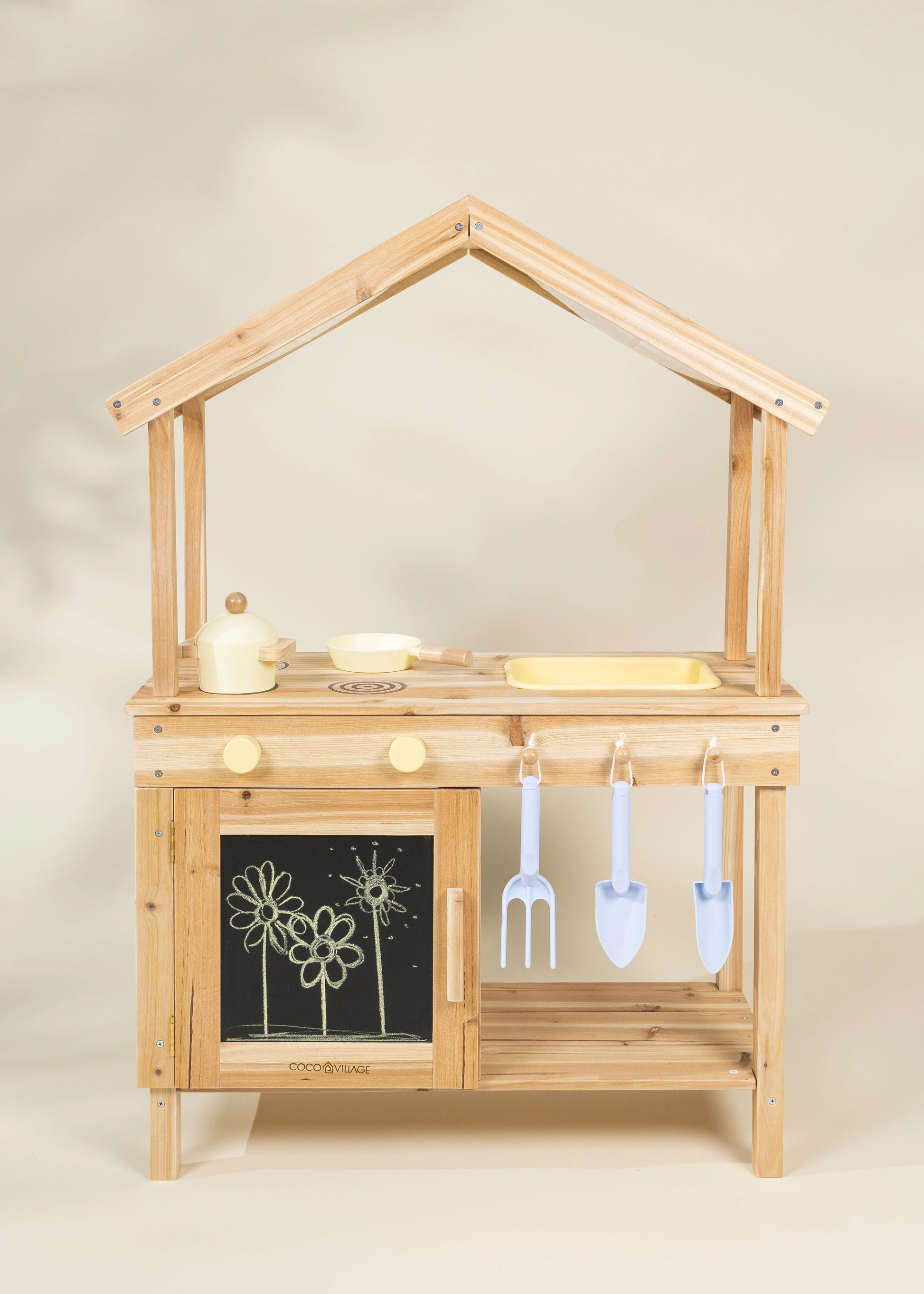 Wooden Outdoor Play Kitchen