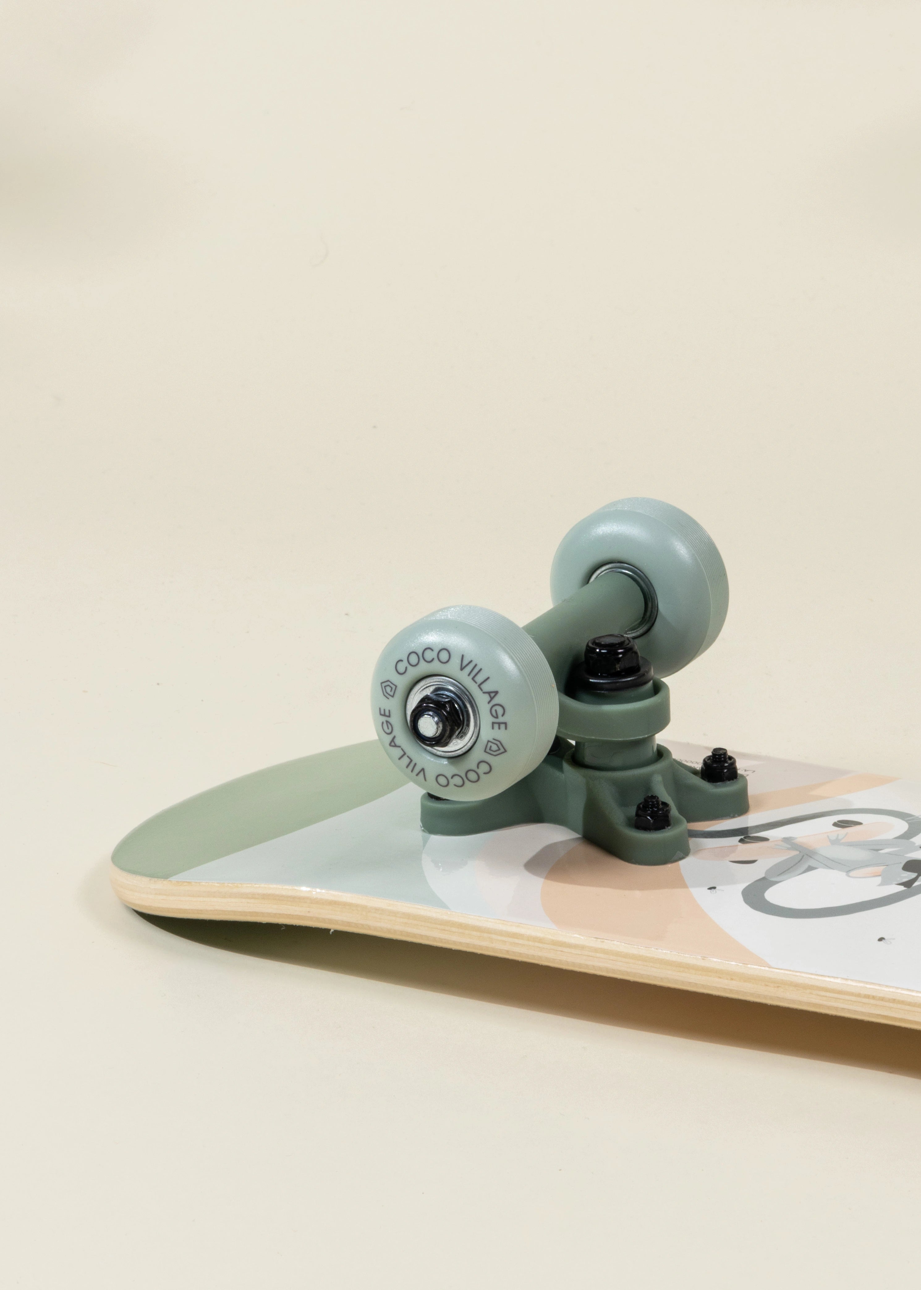 Image of Kids’ Wooden Classic Skateboard – Rolling Frogs