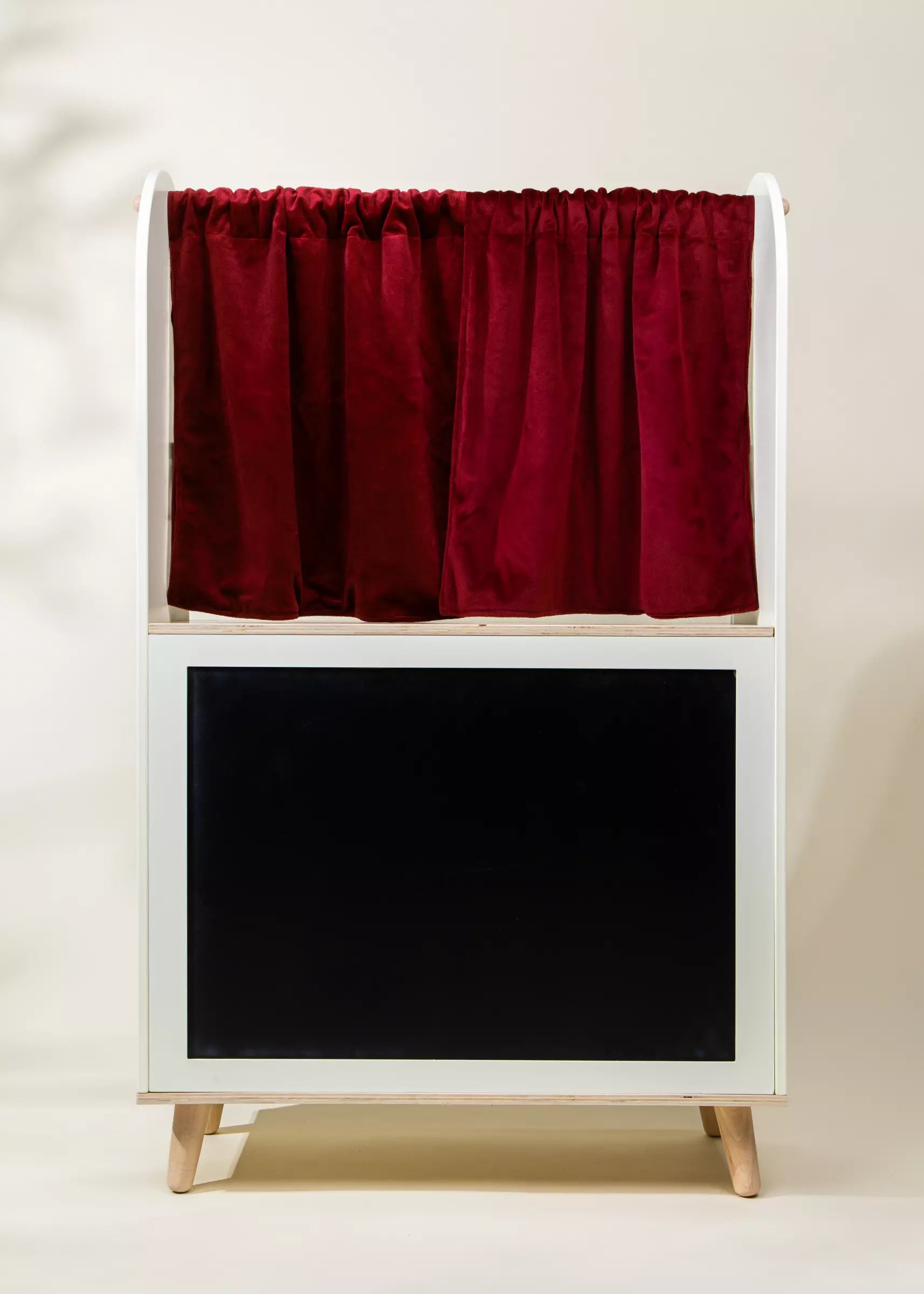 Image of Wooden Play Market & Theater Stand