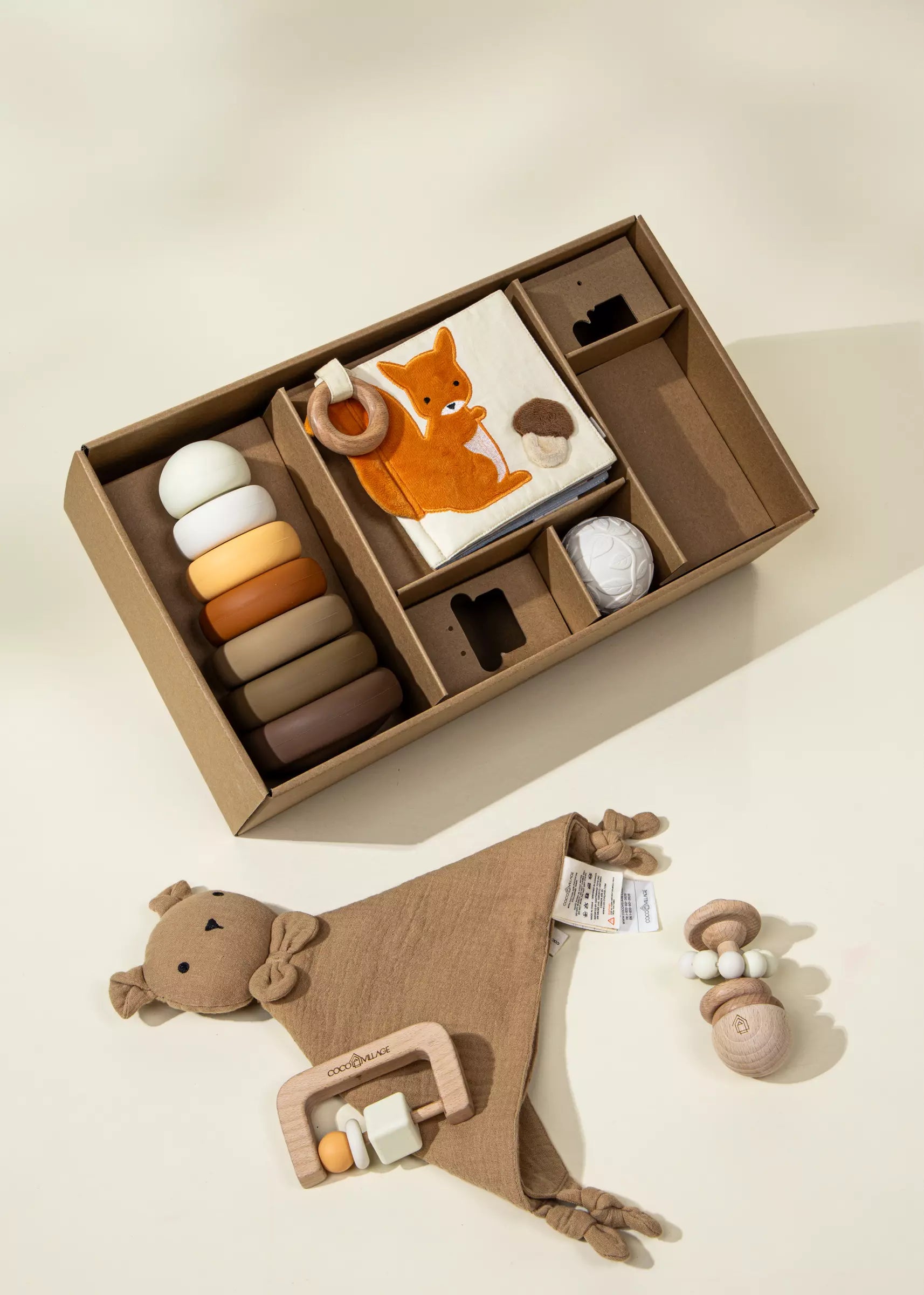 Image of Boite cadeau - Premiers jouets de bébé