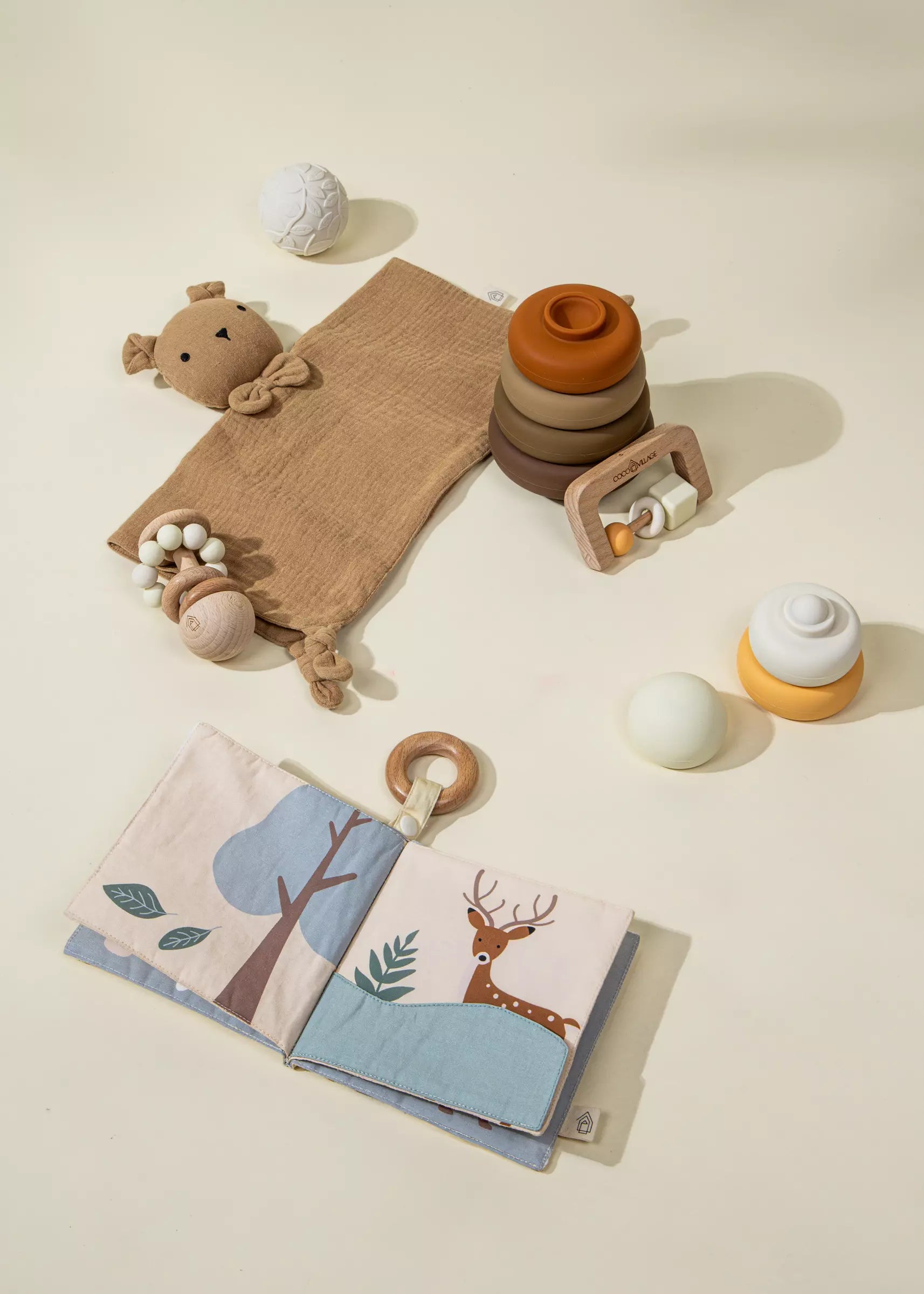 Image of Boite cadeau - Premiers jouets de bébé