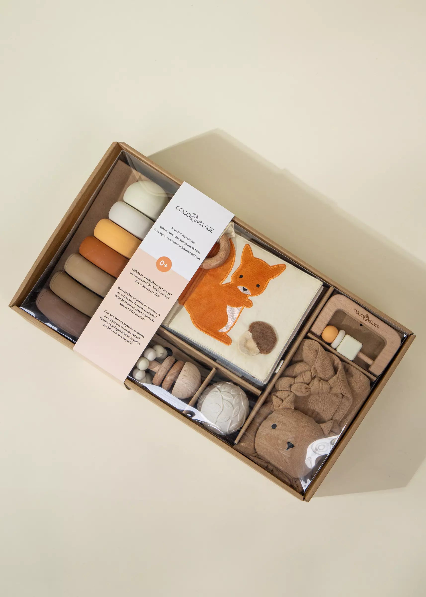 Image of Boite cadeau - Premiers jouets de bébé