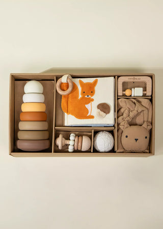 Boite cadeau - Premiers jouets de bébé