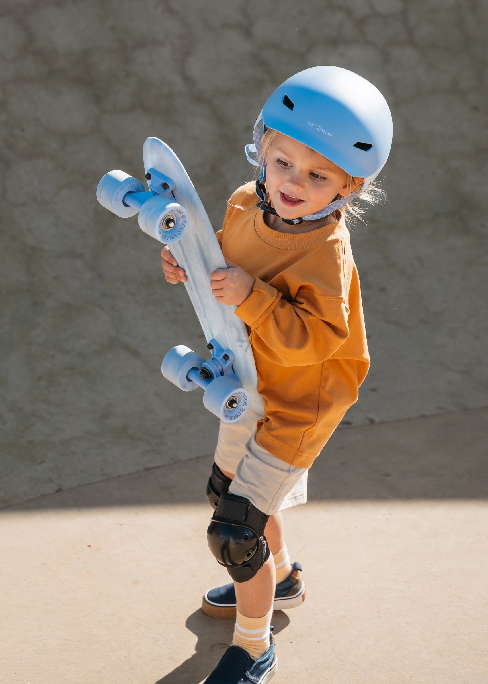 Kids’ Pintail Cruiser Skateboard – Ocean Marble