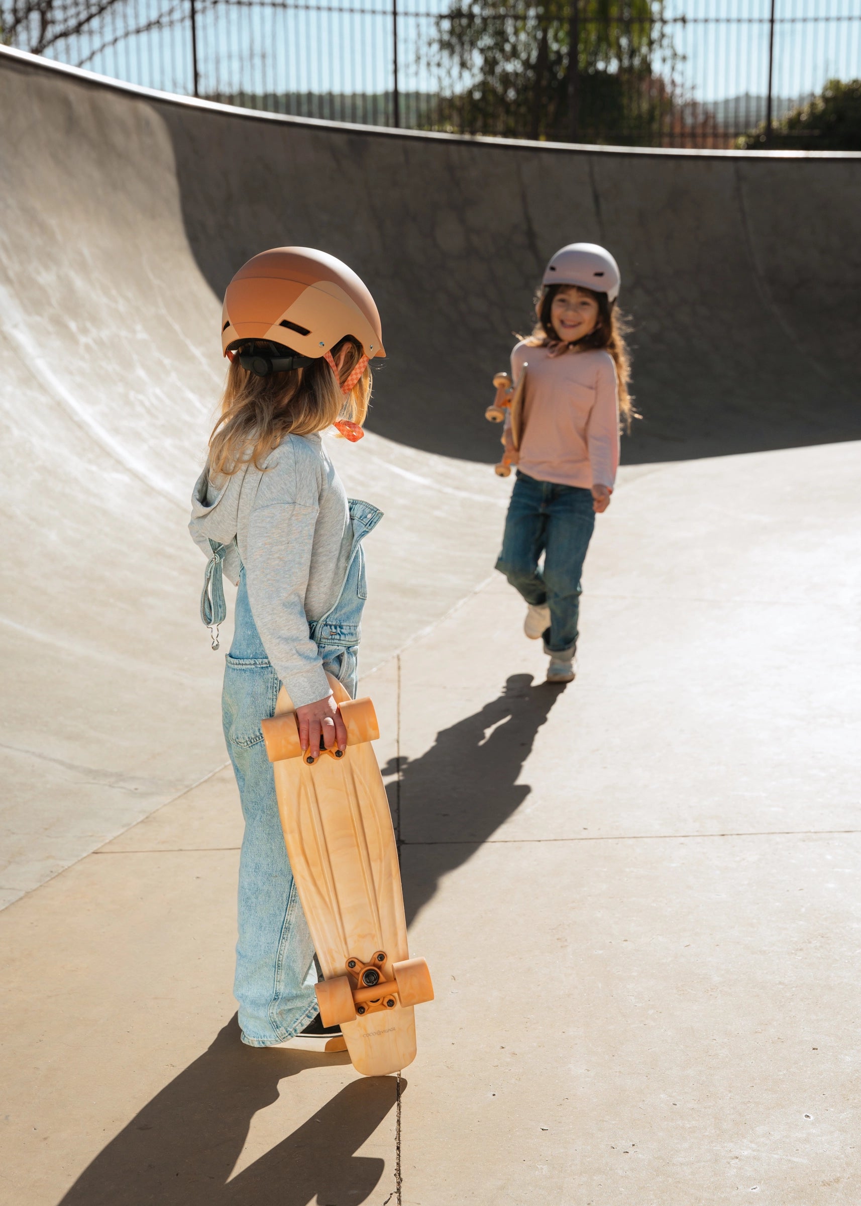 Kids’ Pintail Cruiser Skateboard–Grapefruit Marble