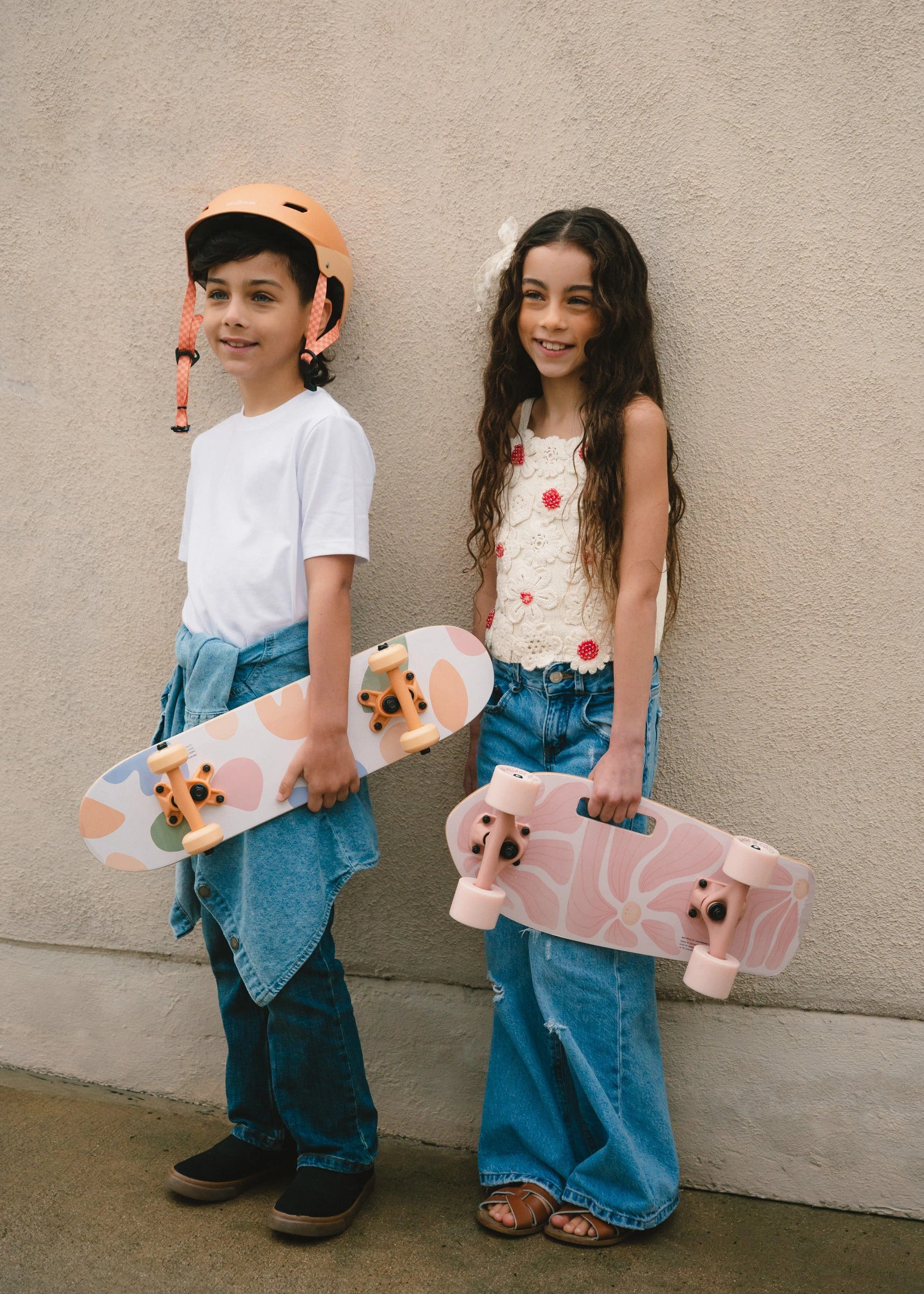 Kids’ Wooden Classic Skateboard – Groovy