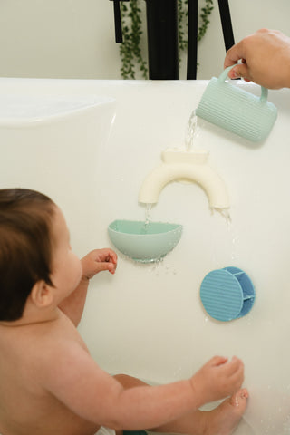 Silicone Pour & Play Bath Playset