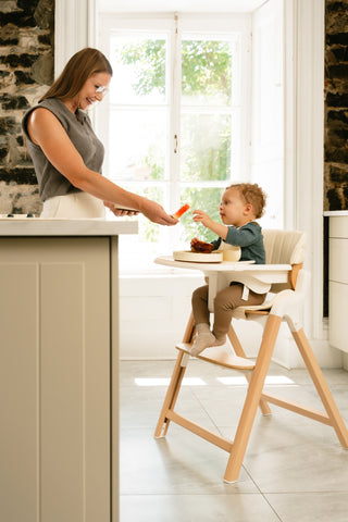 3-in-1 Evolving Coco Chair – Foam & White Oak