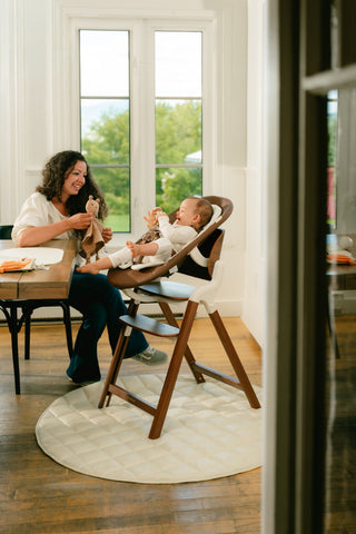 Evolving Coco Chair & Bouncer Bundle – Macramé & Walnut