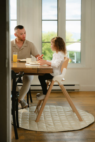 3-in-1 Evolving Coco Chair – Foam & White Oak