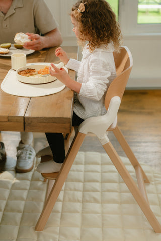 3-in-1 Evolving Coco Chair – Foam & White Oak