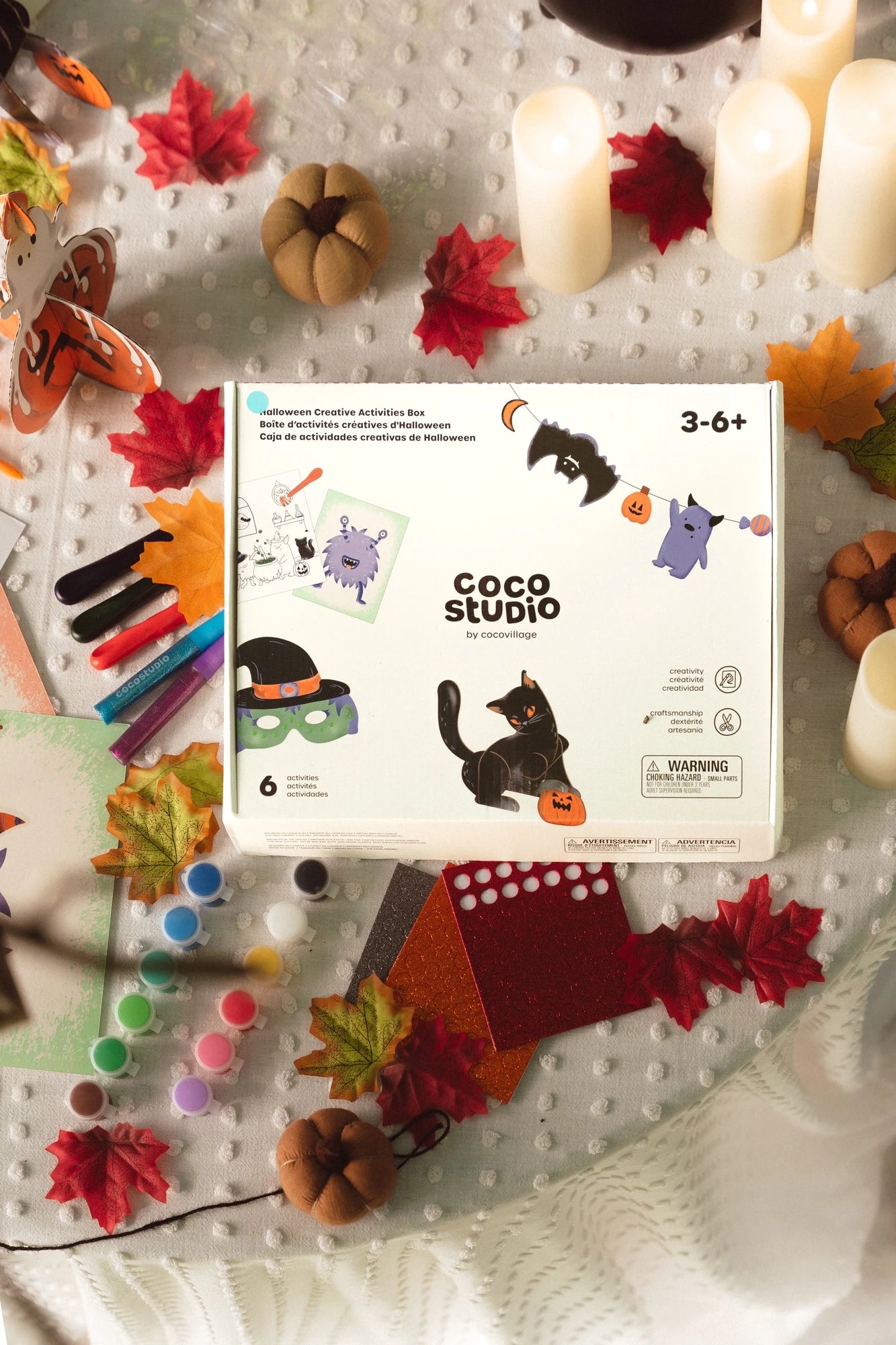 Image of Halloween Creative Activities Box – 6 Activities
