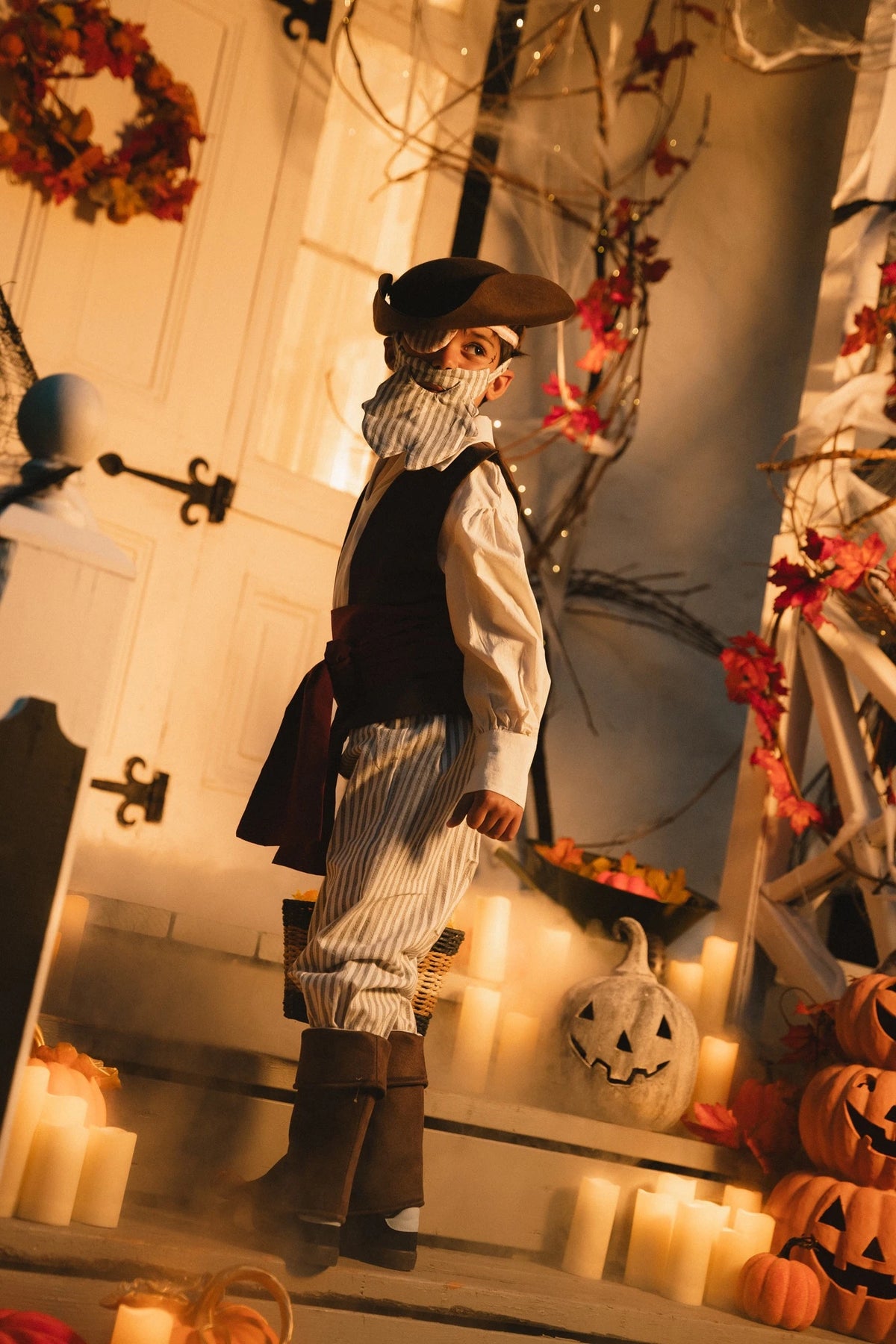 Pirate Play Costume with Hat