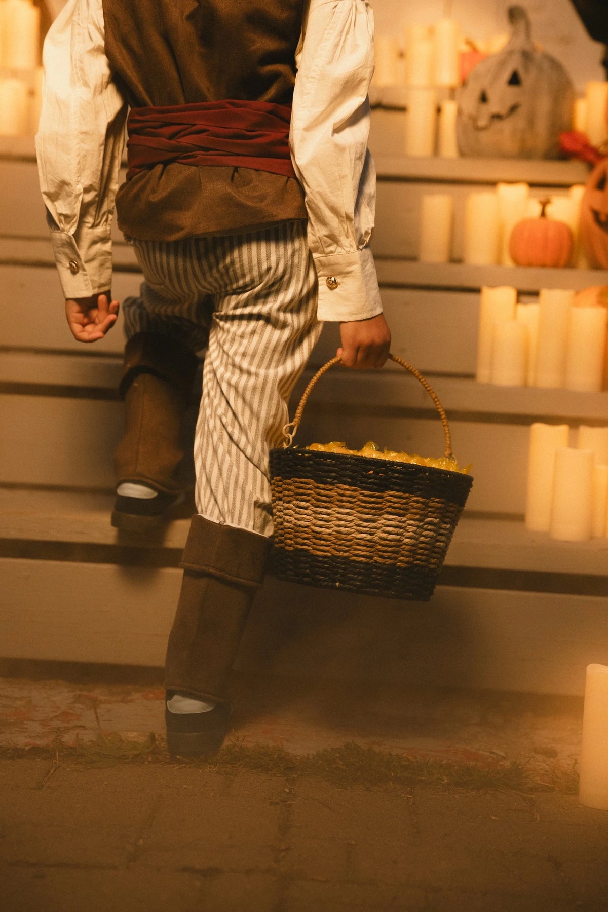 Pirate Play Costume with Hat