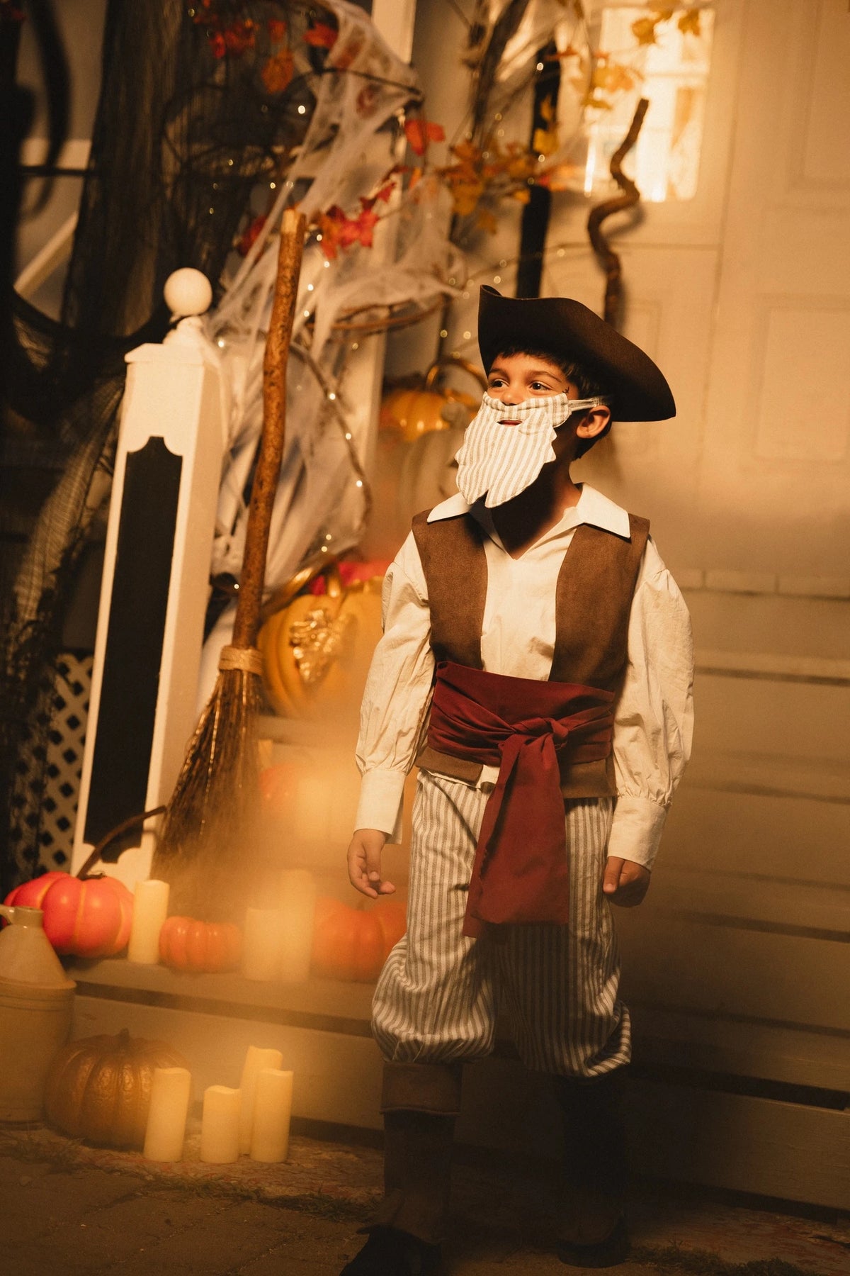 Pirate Play Costume with Hat