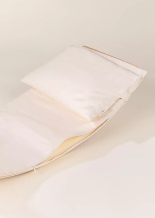 Matelas avec coussin en coton et lin pour planche d'équilibre